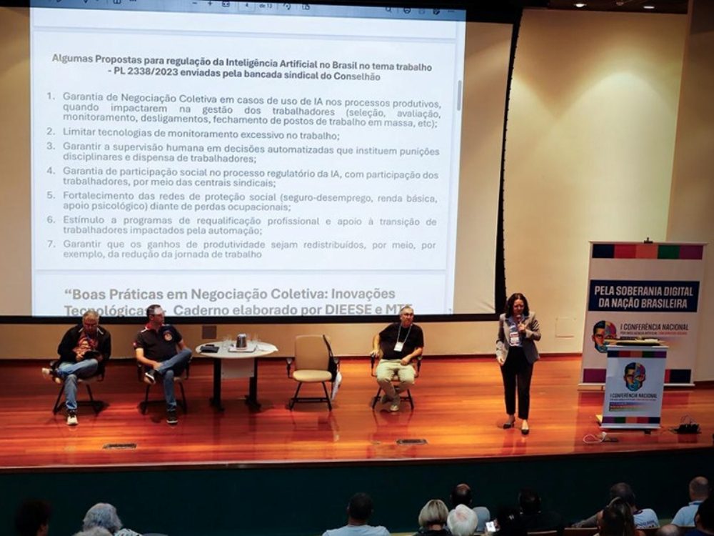 03102025_Conferência Nacional por IA com Direitos Sociais debate futuro do trabalho e regulação da tecnologia no Brasil_ Site