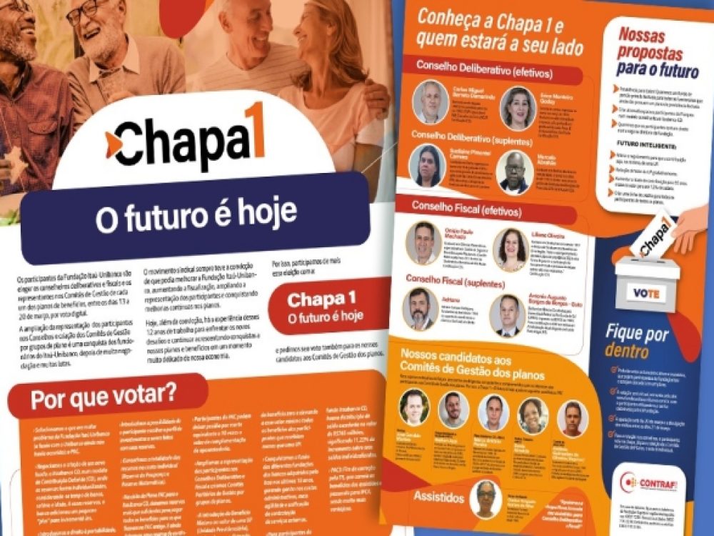 04032025_Eleições da Fundação Itaú_Contraf-CUT apoia a Chapa 1 – O futuro é hoje_ Site