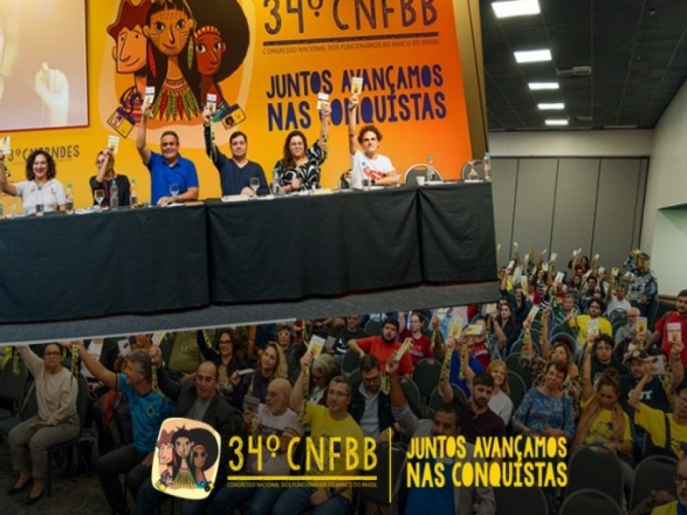 06062024_CampanhaNacional_34ºCNFBB_Trabalhadores do BB aprovam pauta de reivindicações em encontro nacional_ Site