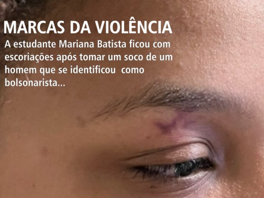 06082022_Eleições22_BolsonaristaagridemilitanteComitêdeLutadosBancáriosSP_ Site1