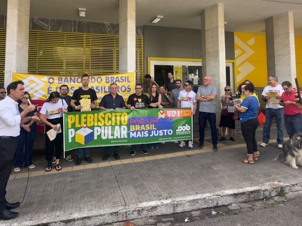 Manifestação Banco do Brasil - Crédito Otávio Ivson