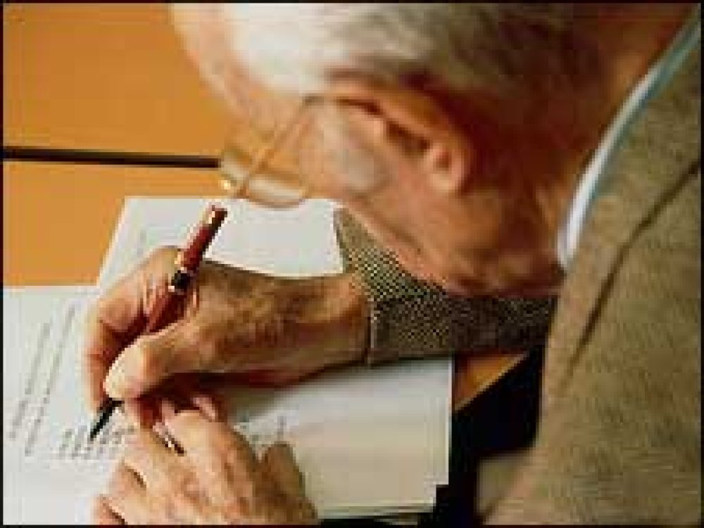 aposentado calculando