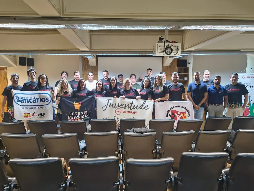 Juventude do ramo financeiro debate organização, comunicação e desafios para 2026 em encontro nacional da Contraf-CUT