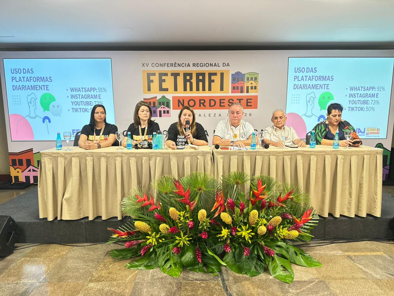 Comunicação e disputa de consciência marcam o encerramento da XV Conferência da Fetrafi Nordeste