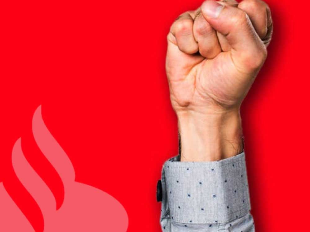 Após pressão do movimento sindical, cerca de 600 trabalhadores retornam à categoria bancária no Santander