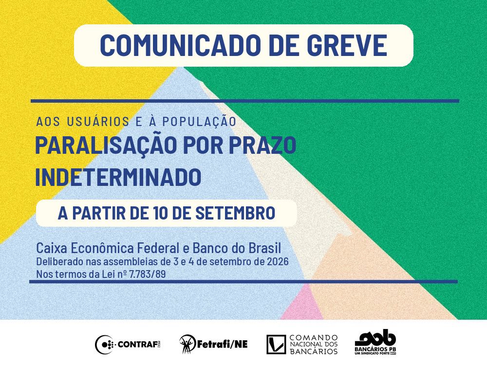 COMUNICADO DE GREVE