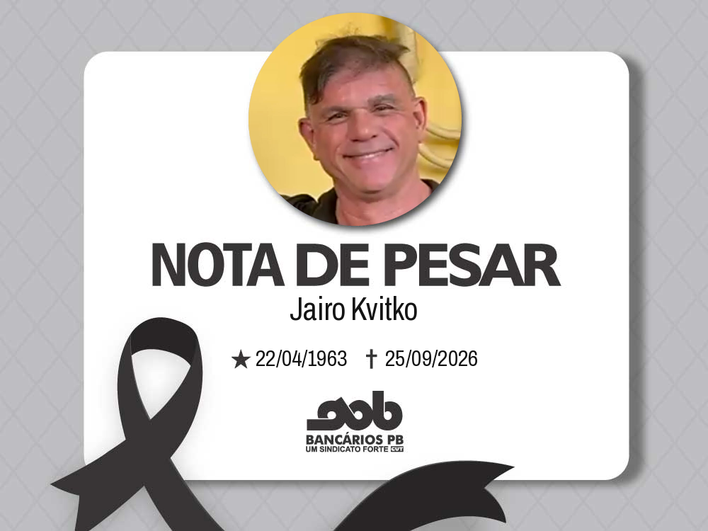 NOTA DE PESAR